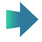 Blue arrow icon pointing right